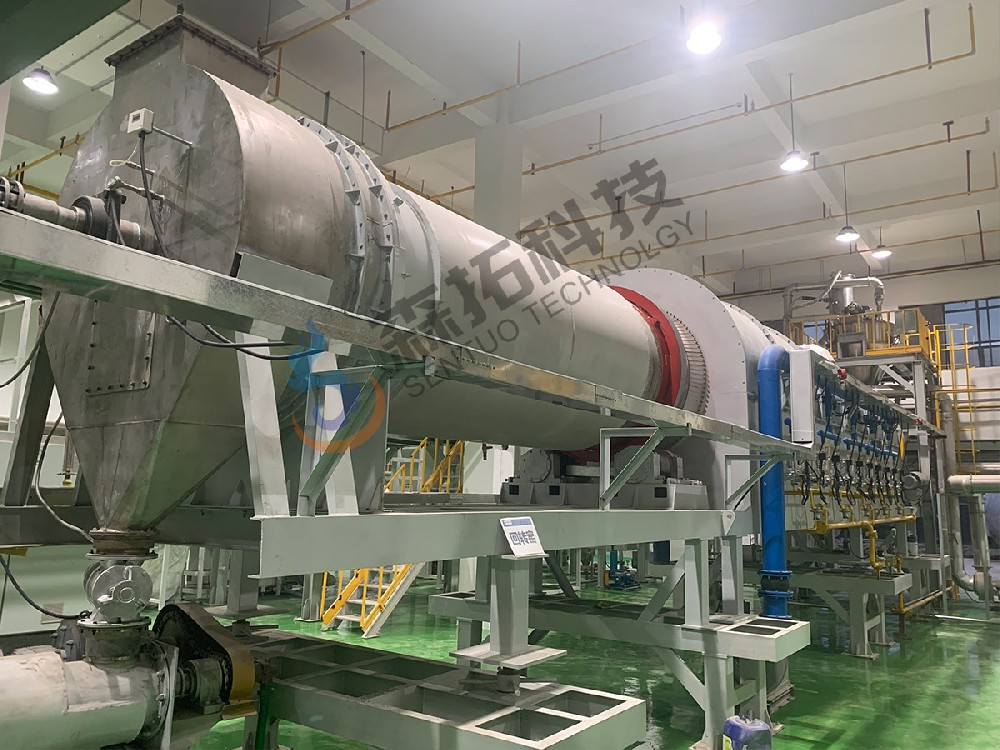 湖北黃石1萬噸/年廢舊鋰電池回收產線工程